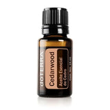 doterra Zedernholz aetherisches Oel 15ml Flasche weisser Hintergrund | doTERRA