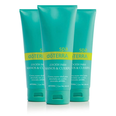 dōTERRA SPA Hand & Body Lotion Pack 3